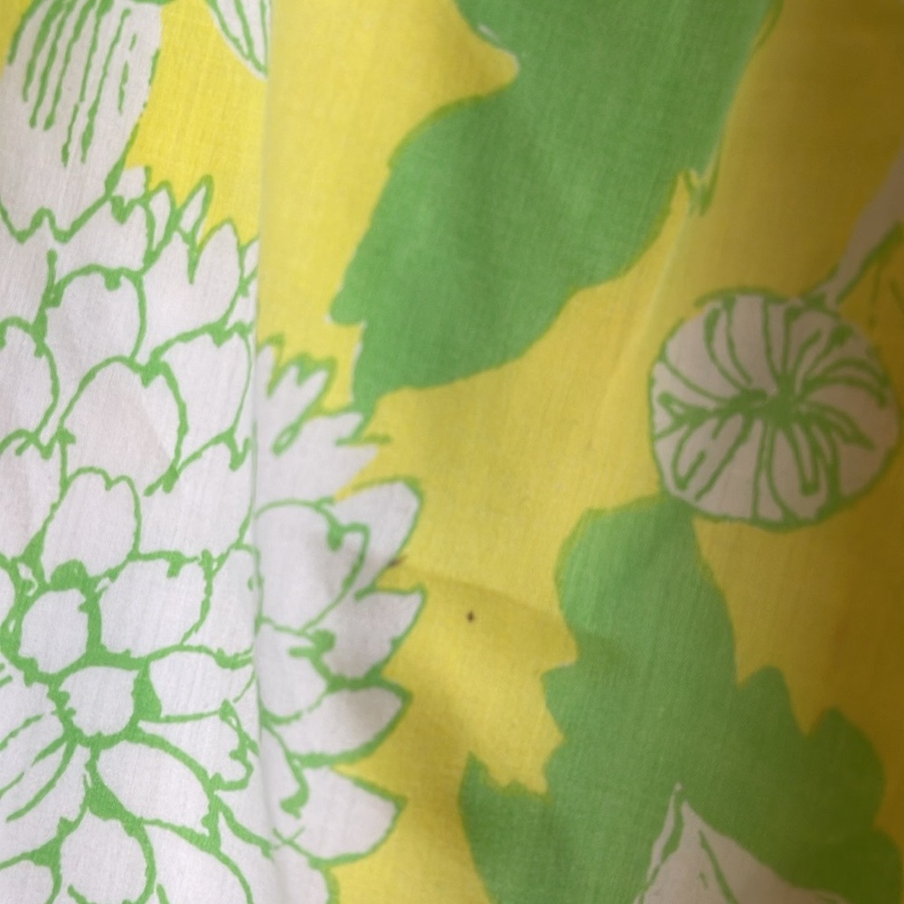 VINTAGE THE LILY FLORAL PANTS 1960s 70s - Picture 6 of 8